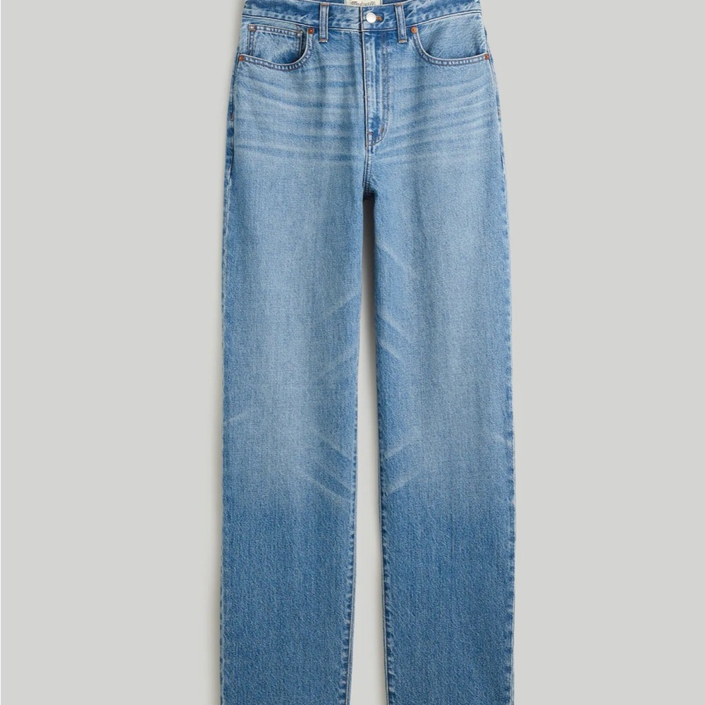 Madewell Curvy Baggy Straight Jean